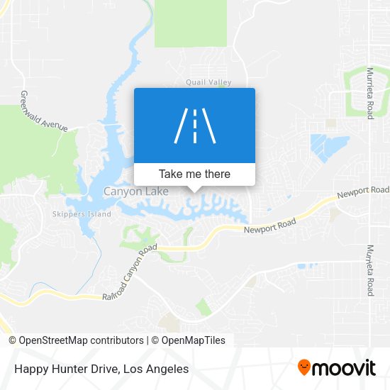 Mapa de Happy Hunter Drive