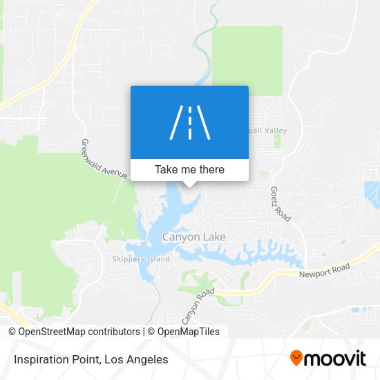 Inspiration Point map