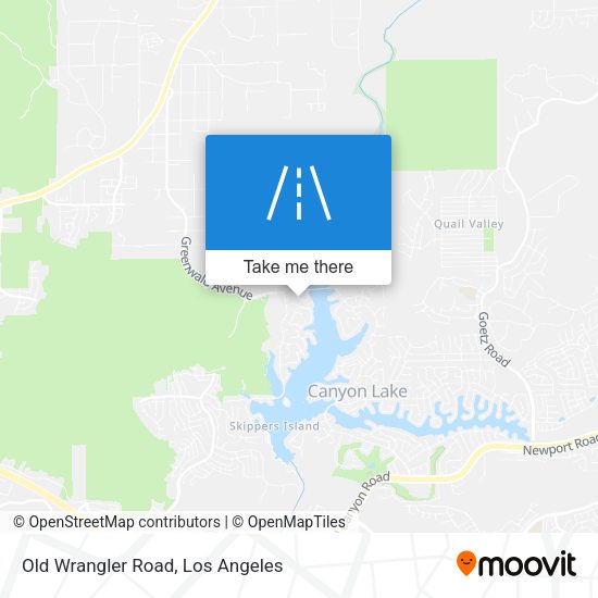 Mapa de Old Wrangler Road