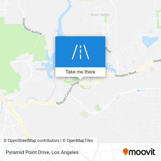 Pyramid Point Drive map