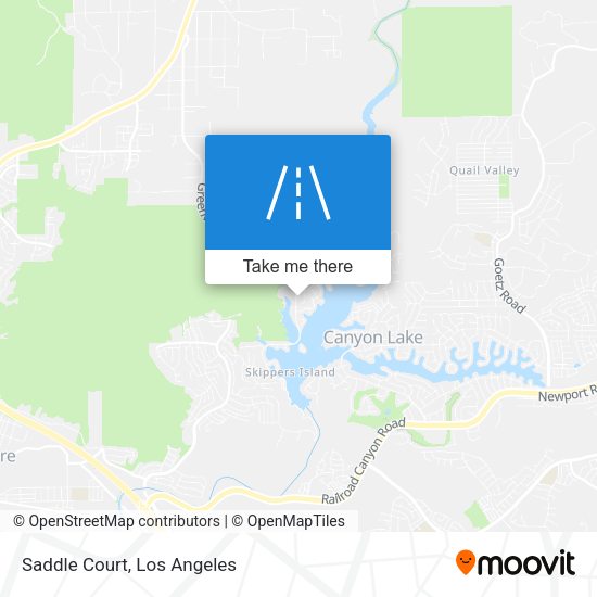 Mapa de Saddle Court