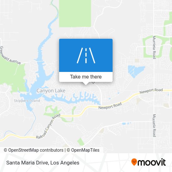 Santa Maria Drive map