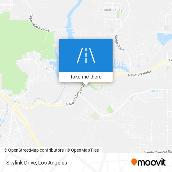 Skylink Drive map