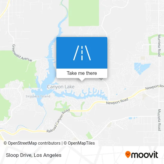 Sloop Drive map