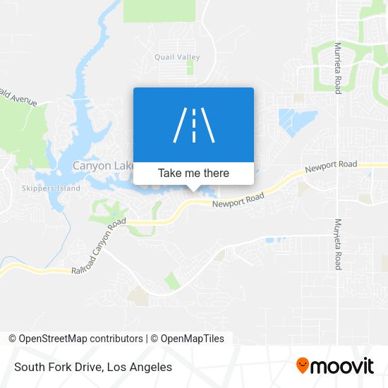 Mapa de South Fork Drive