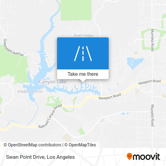 Mapa de Swan Point Drive