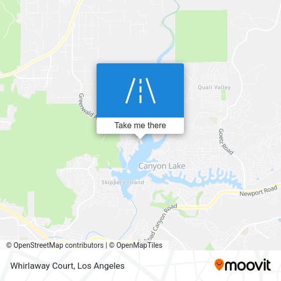 Mapa de Whirlaway Court