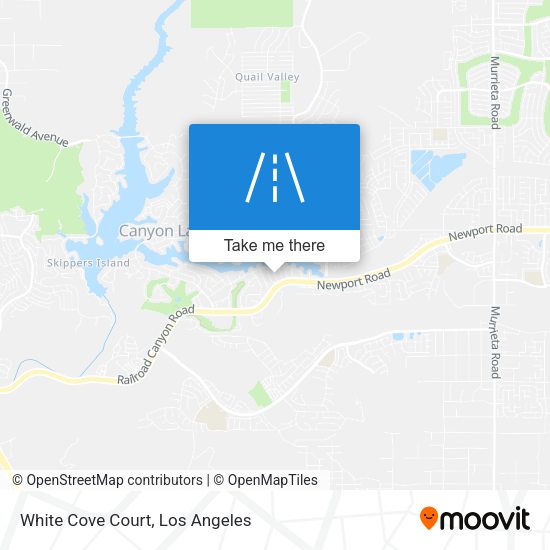 White Cove Court map
