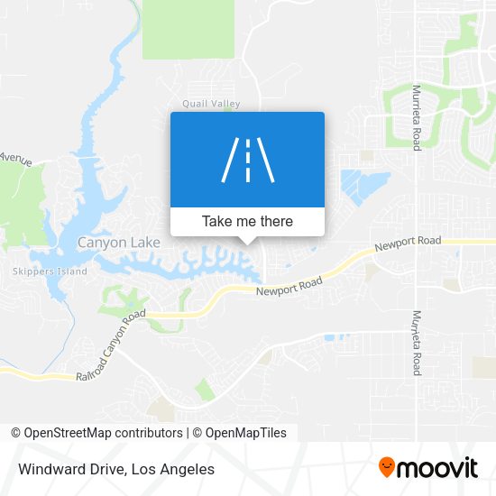 Mapa de Windward Drive