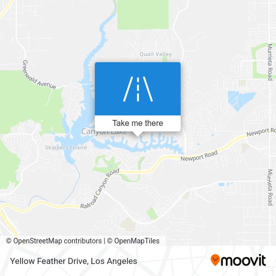 Mapa de Yellow Feather Drive