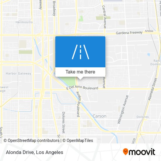 Mapa de Alonda Drive