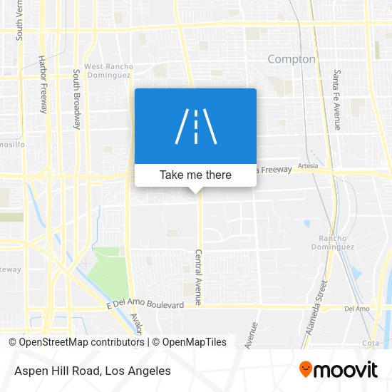 Mapa de Aspen Hill Road