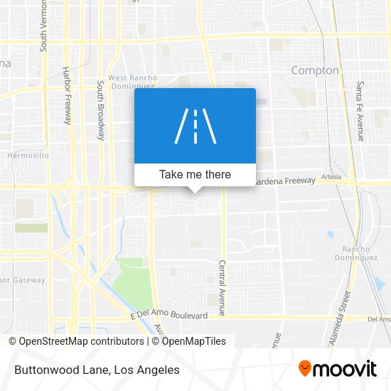 Buttonwood Lane map