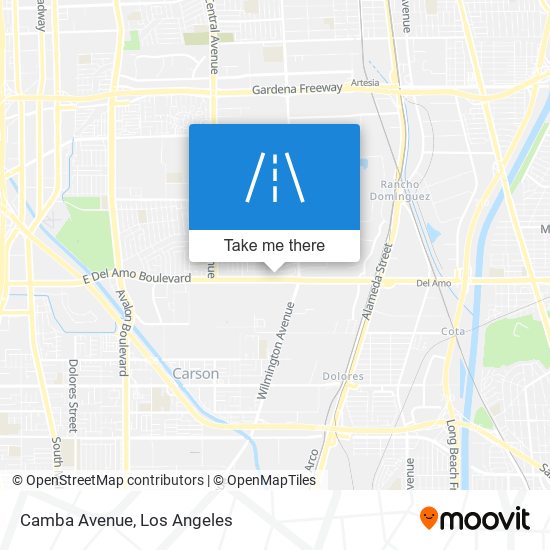 Camba Avenue map