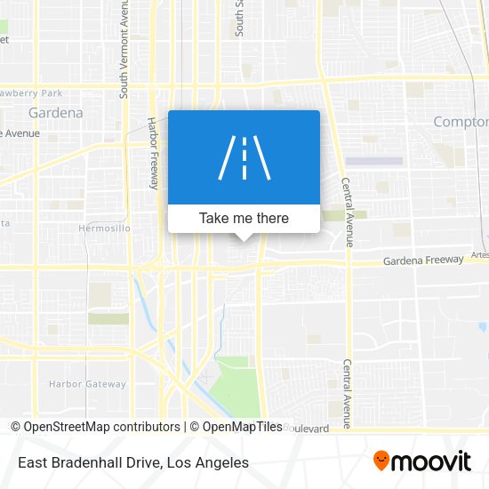 Mapa de East Bradenhall Drive