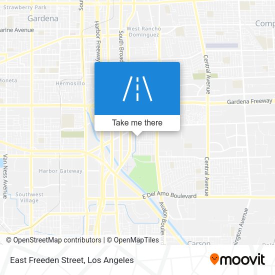 Mapa de East Freeden Street