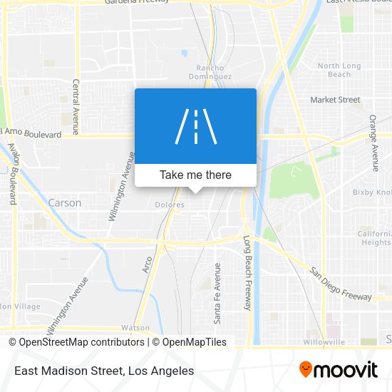 Mapa de East Madison Street