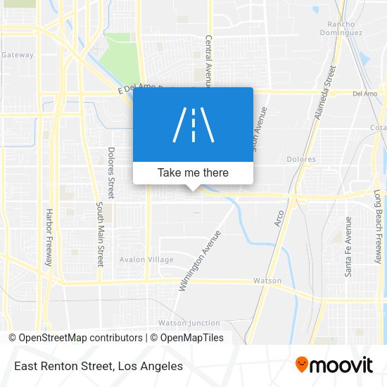 East Renton Street map