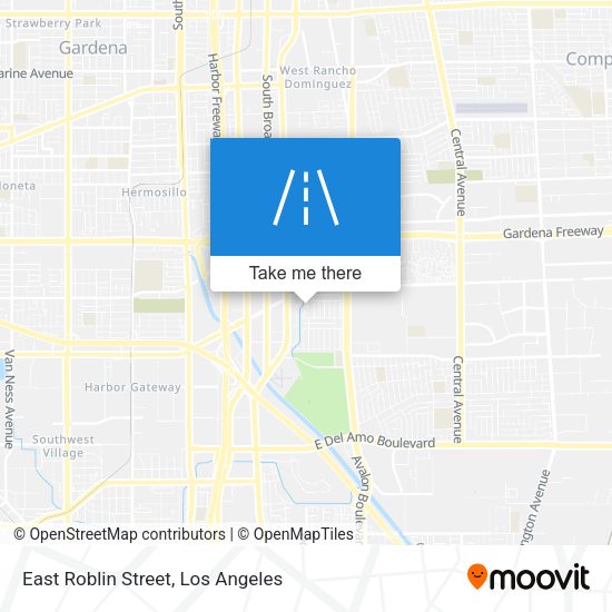 Mapa de East Roblin Street