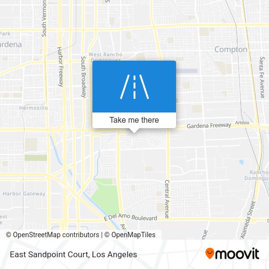 East Sandpoint Court map