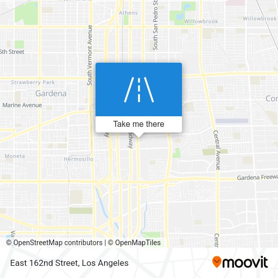 Mapa de East 162nd Street