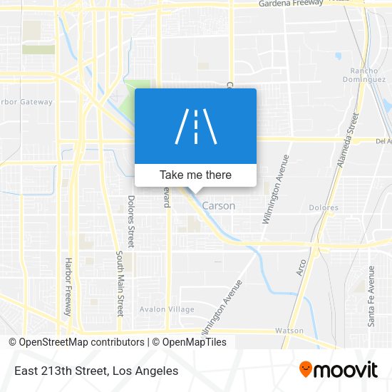 Mapa de East 213th Street