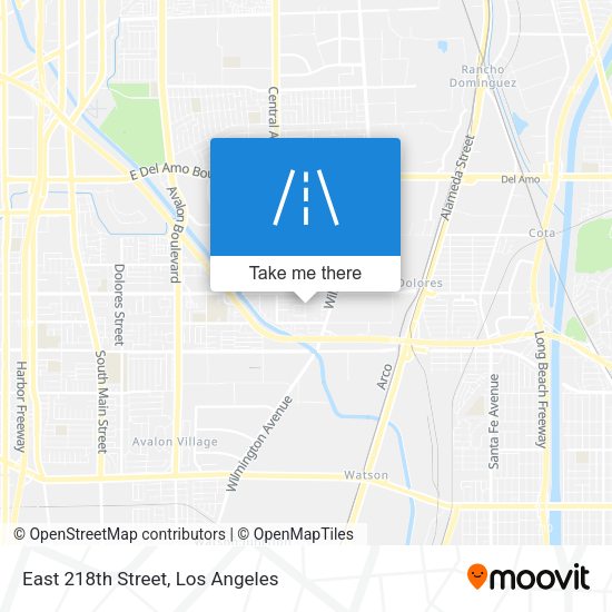 Mapa de East 218th Street