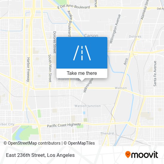 Mapa de East 236th Street