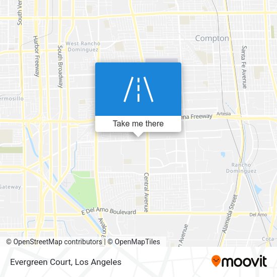 Evergreen Court map