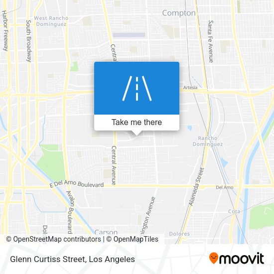 Glenn Curtiss Street map