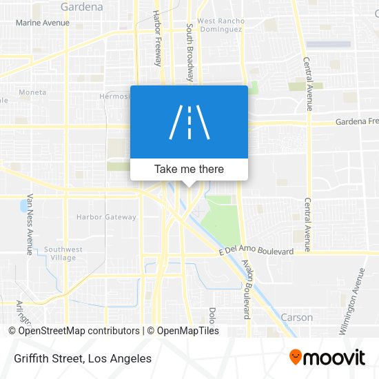 Mapa de Griffith Street