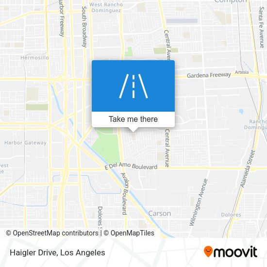 Mapa de Haigler Drive