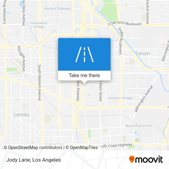 Mapa de Jody Lane