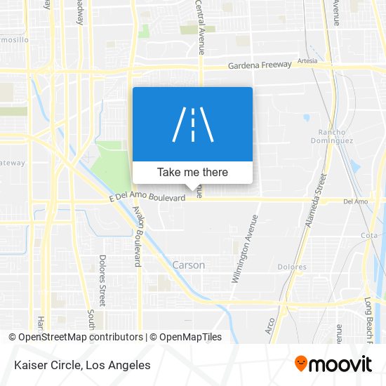 Kaiser Circle map