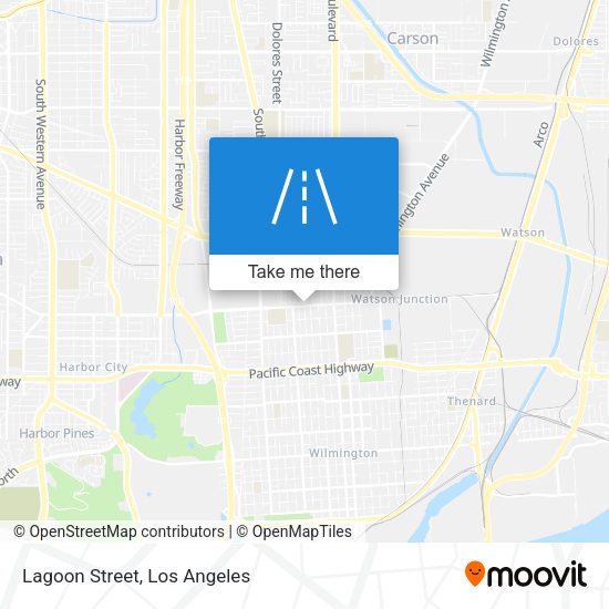 Mapa de Lagoon Street