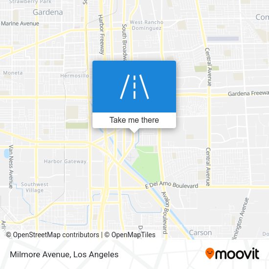 Mapa de Milmore Avenue