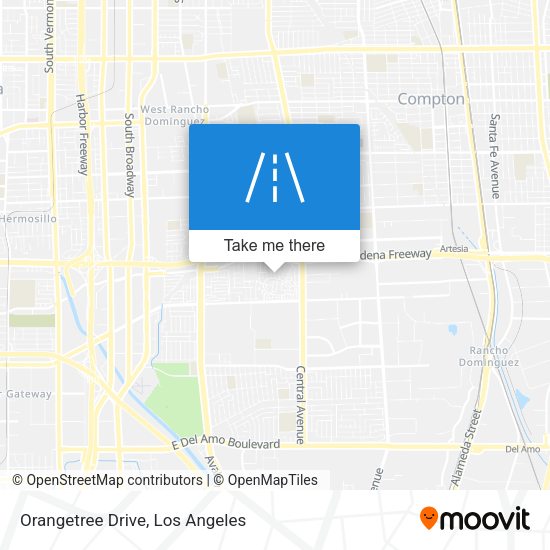 Mapa de Orangetree Drive