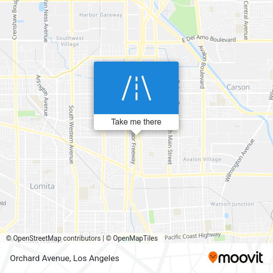 Mapa de Orchard Avenue
