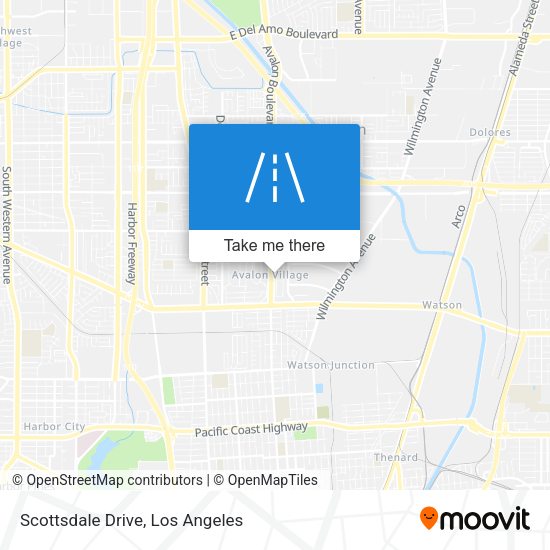 Mapa de Scottsdale Drive