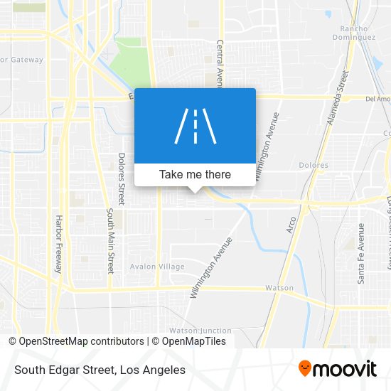 Mapa de South Edgar Street