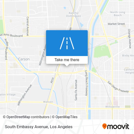 Mapa de South Embassy Avenue