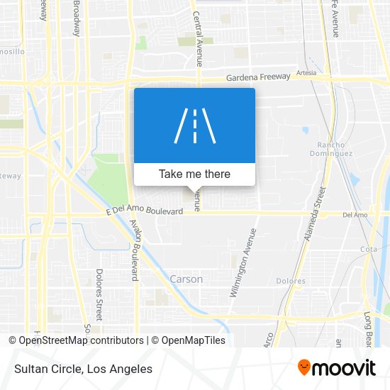 Mapa de Sultan Circle