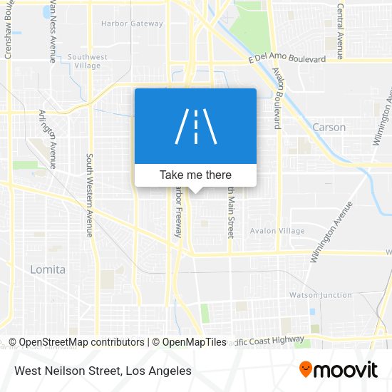 Mapa de West Neilson Street