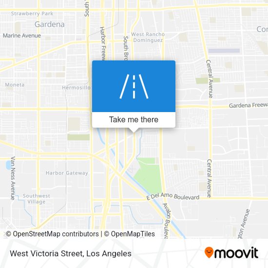 Mapa de West Victoria Street