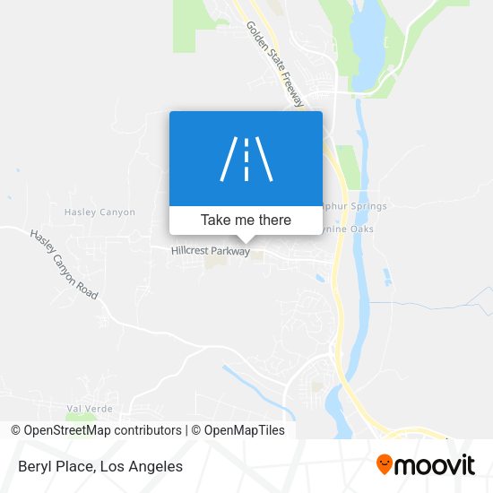 Mapa de Beryl Place