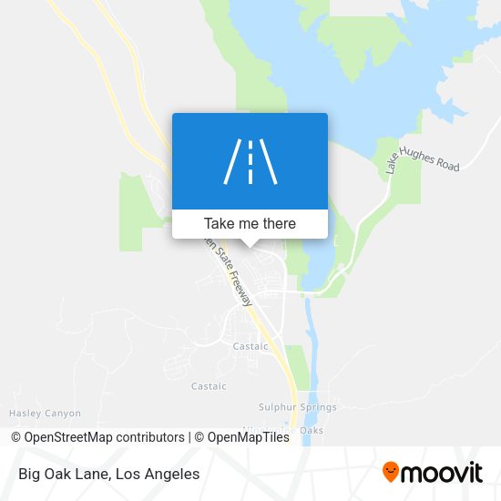 Mapa de Big Oak Lane