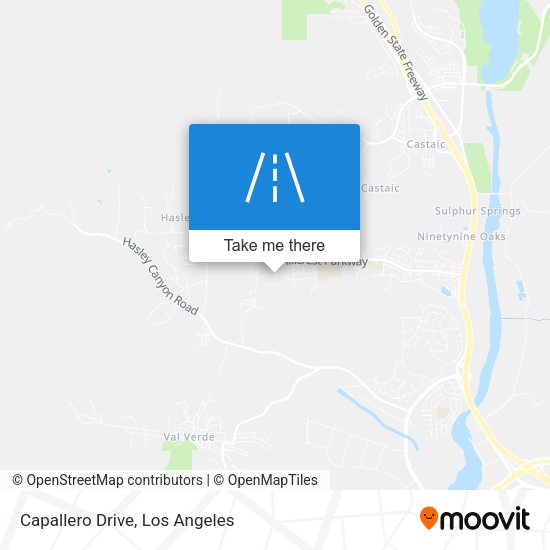 Mapa de Capallero Drive