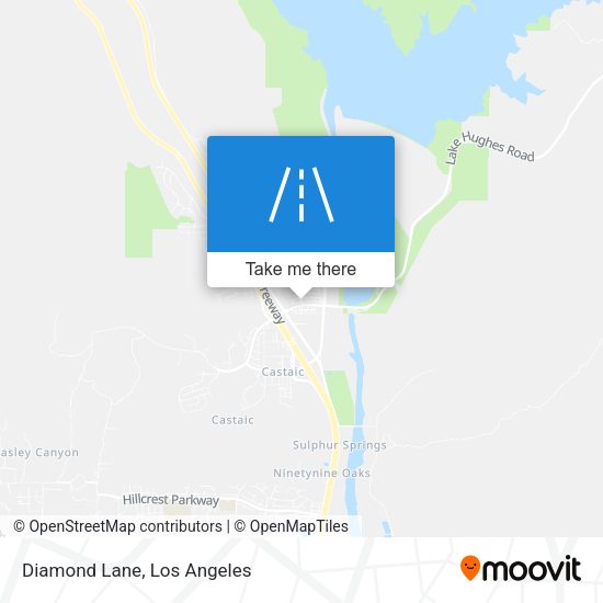 Mapa de Diamond Lane