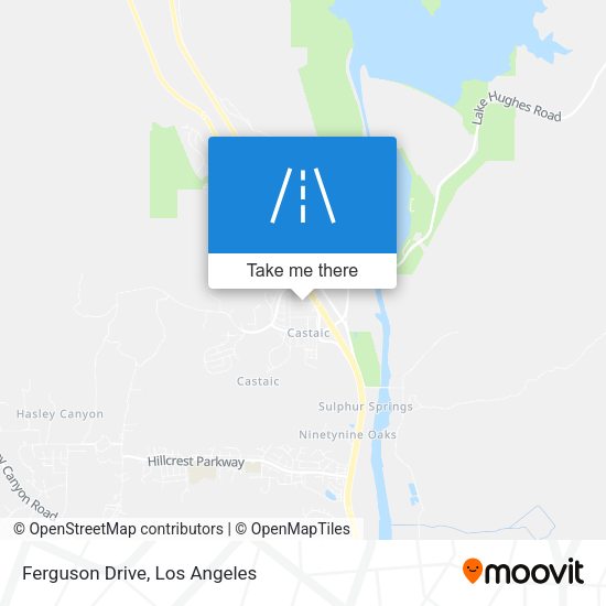 Mapa de Ferguson Drive