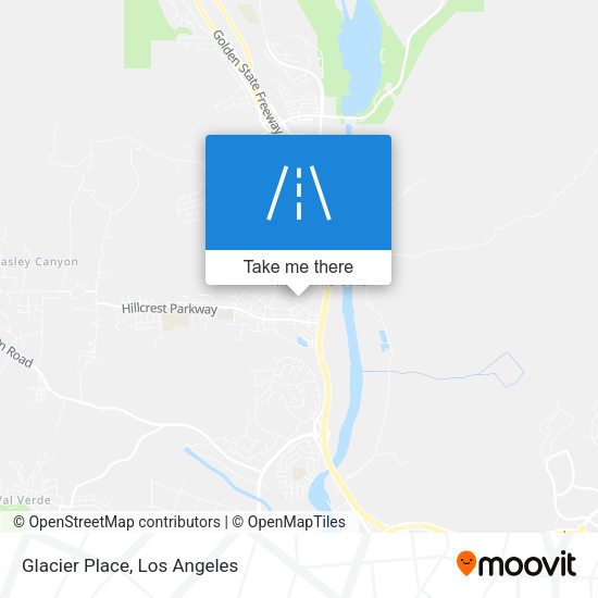 Mapa de Glacier Place